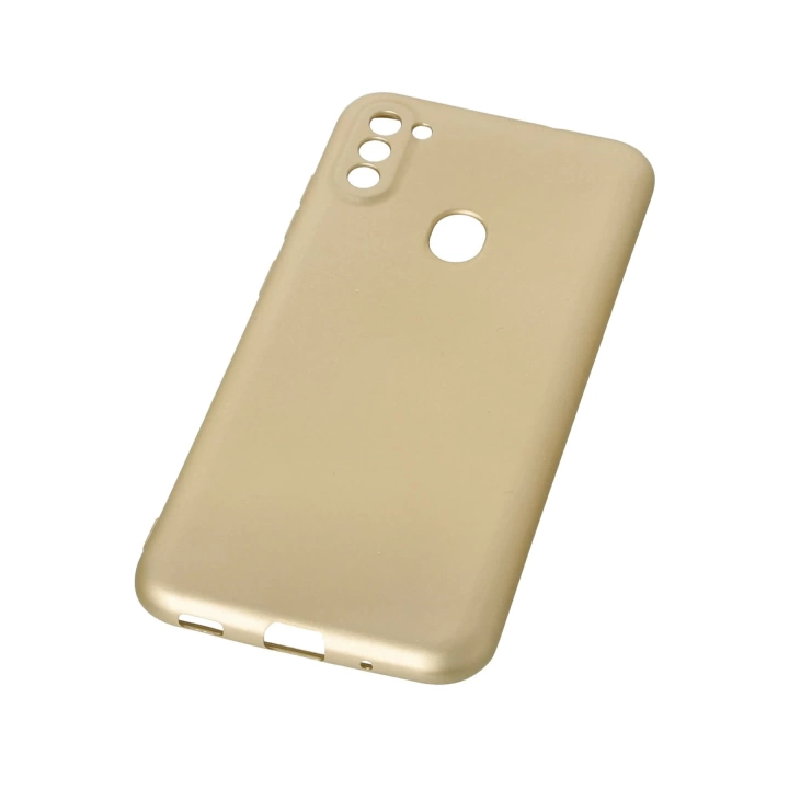 BFS  Samsung Galaxy A11 Kılıf First Silikon - Gold
