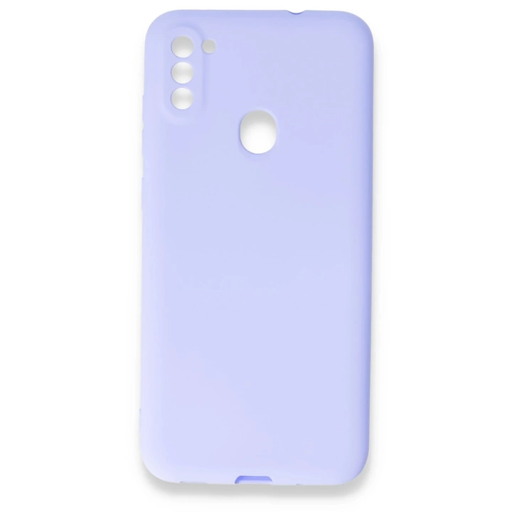 BFS  Samsung Galaxy A11 Kılıf First Silikon - Lila
