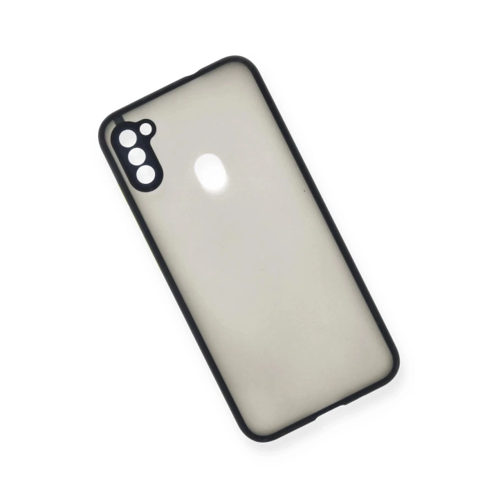 BFS  Samsung Galaxy A11 Kılıf Montreal Silikon Kapak - Lacivert