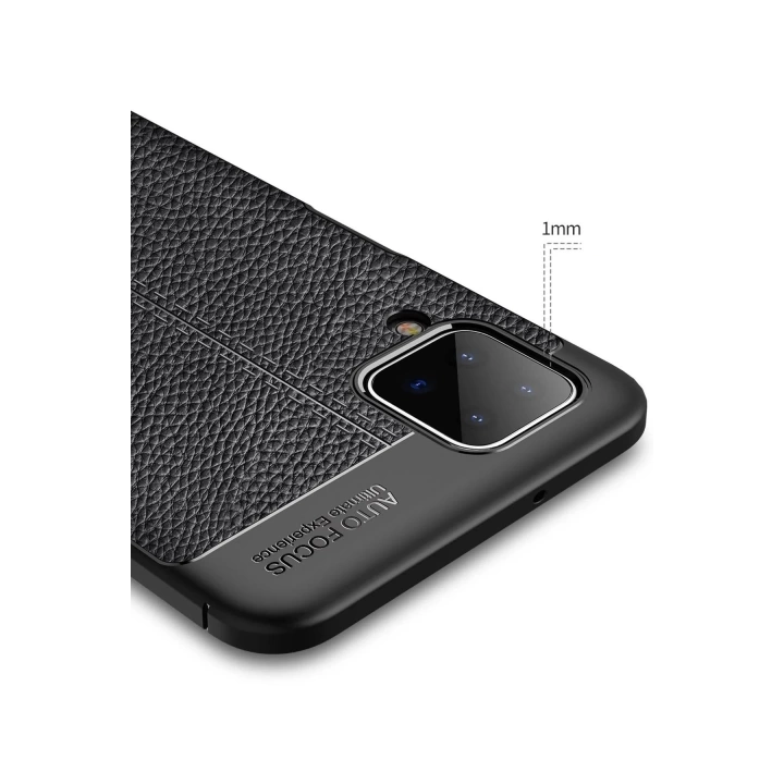 BFS  Samsung Galaxy A12 Kılıf Auto Focus Kapak - Kırmızı