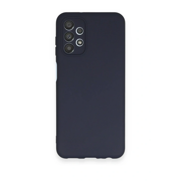 BFS  Samsung Galaxy A13 4G Kılıf First Silikon - Lacivert