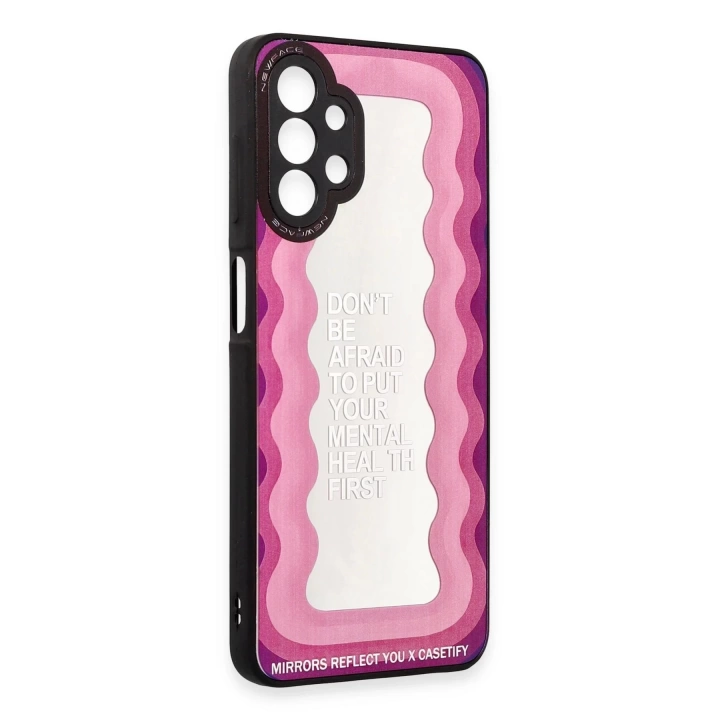BFS  Samsung Galaxy A13 4G Kılıf Mirror Desenli Kapak - Mirror - 11