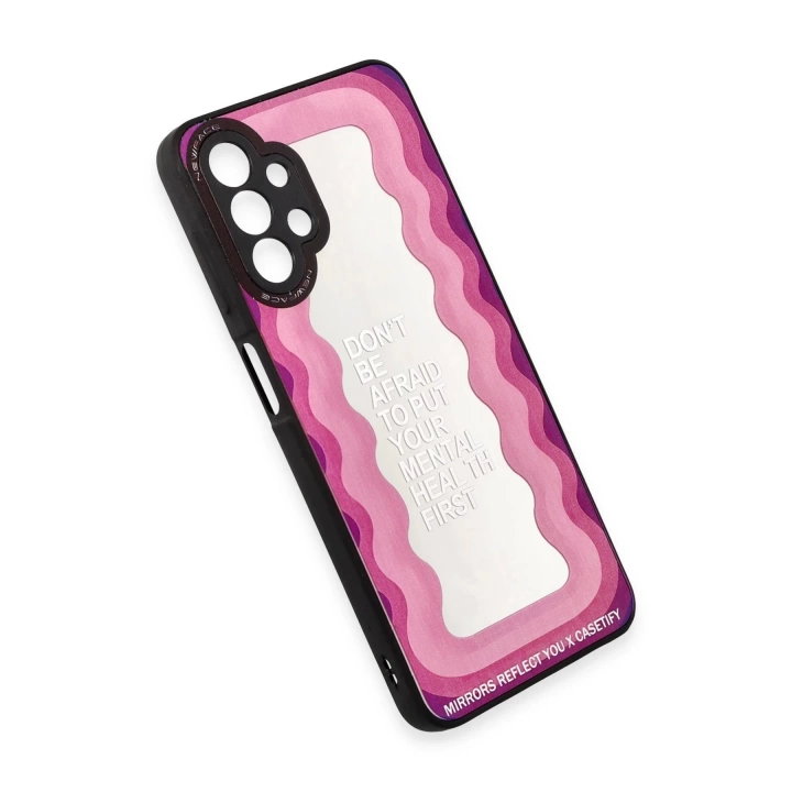 BFS  Samsung Galaxy A13 4G Kılıf Mirror Desenli Kapak - Mirror - 11
