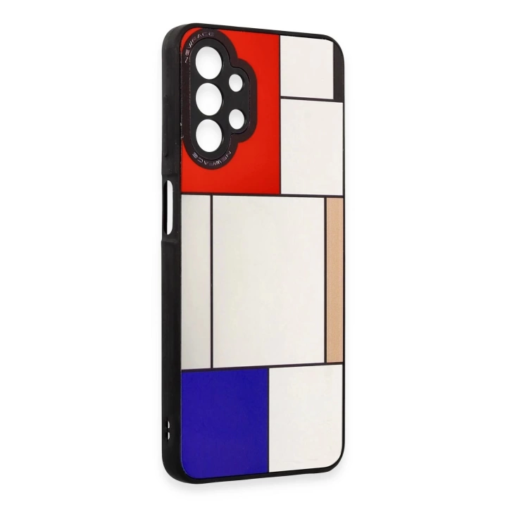 BFS  Samsung Galaxy A13 4G Kılıf Mirror Desenli Kapak - Mirror - 9