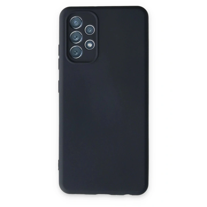 BFS Samsung Galaxy A13 4G Kılıf Nano içi Kadife Silikon - Lacivert