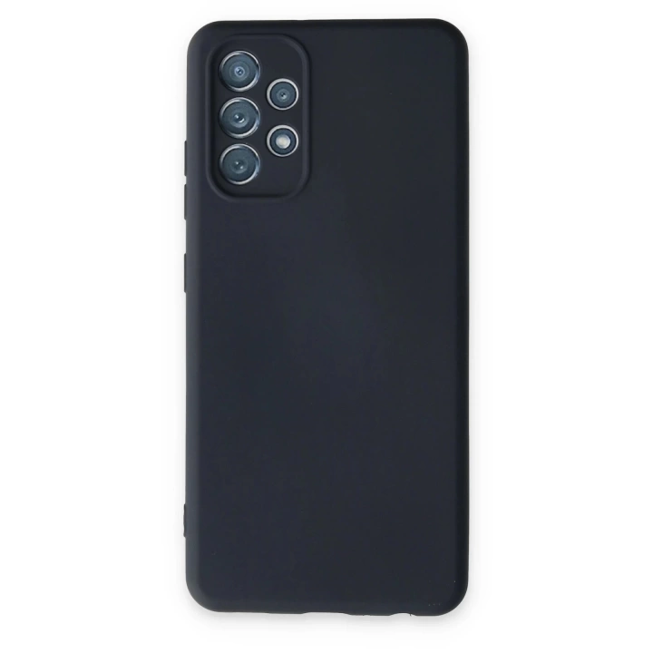 BFS  Samsung Galaxy A13 4G Kılıf Nano içi Kadife Silikon - Lacivert