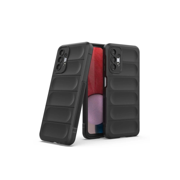 BFS  Samsung Galaxy A13 4G Kılıf Optimum Silikon - Siyah