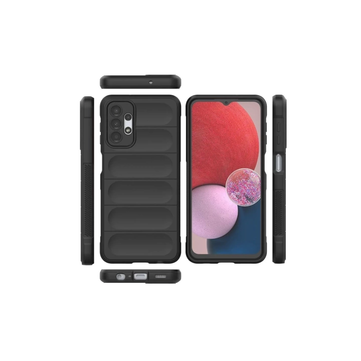 BFS  Samsung Galaxy A13 4G Kılıf Optimum Silikon - Siyah