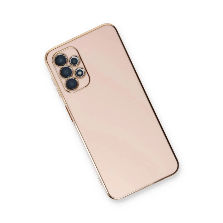 BFS  Samsung Galaxy A13 4G Kılıf Volet Silikon - Pembe