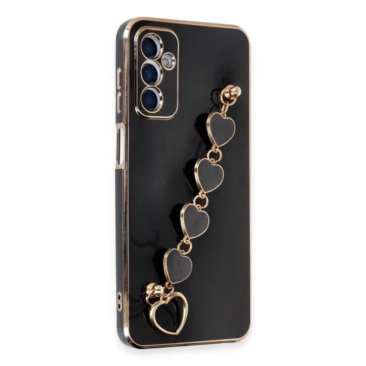 BFS  Samsung Galaxy A14 4G Kılıf Esila Silikon - Siyah