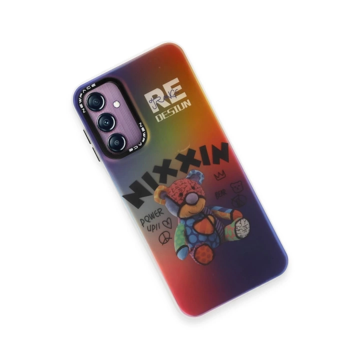 BFS  Samsung Galaxy A14 4G Kılıf Estoril Desenli Kapak - Estoril - 11