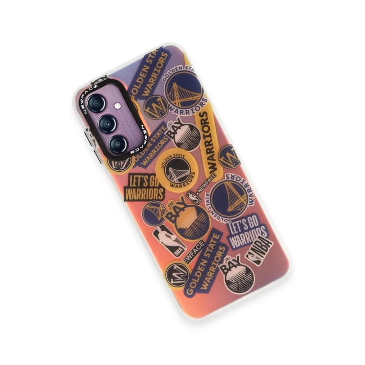 BFS  Samsung Galaxy A14 4G Kılıf Estoril Desenli Kapak - Estoril - 13