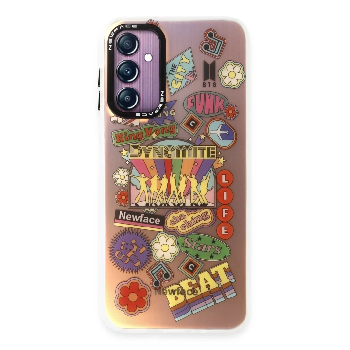 BFS  Samsung Galaxy A14 4G Kılıf Estoril Desenli Kapak - Estoril - 14