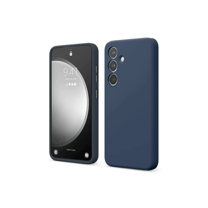 BFS  Samsung Galaxy A14 4G Kılıf First Silikon - Lacivert