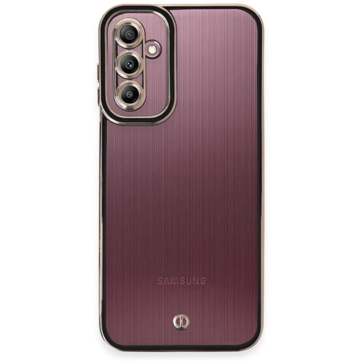 BFS  Samsung Galaxy A14 4G Kılıf Liva Lens Silikon - Siyah