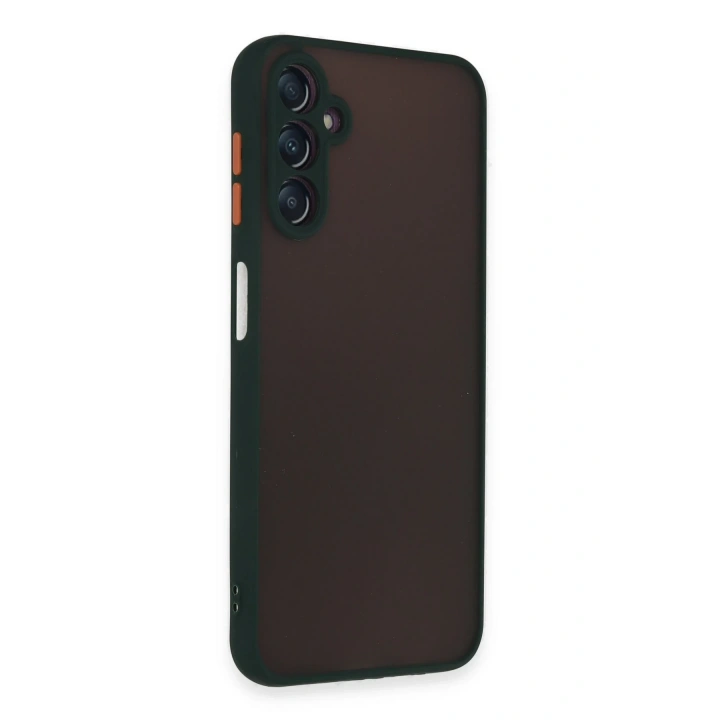 BFS  Samsung Galaxy A14 4G Kılıf Montreal Silikon Kapak - Yeşil