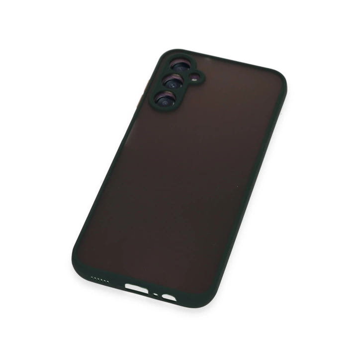 BFS  Samsung Galaxy A14 4G Kılıf Montreal Silikon Kapak - Yeşil