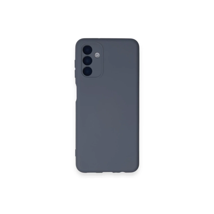 BFS  Samsung Galaxy A14 4G Kılıf Nano içi Kadife Silikon - Gri