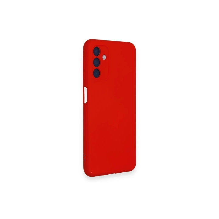 BFS  Samsung Galaxy A14 4G Kılıf Nano içi Kadife Silikon - Kırmızı