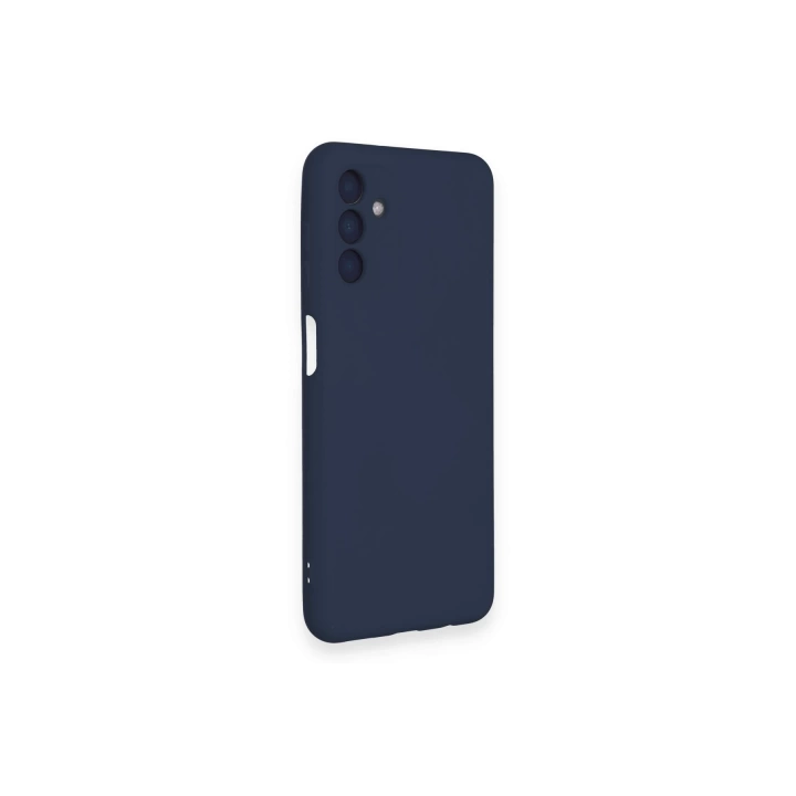 BFS  Samsung Galaxy A14 4G Kılıf Nano içi Kadife Silikon - Lacivert