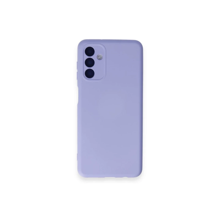BFS  Samsung Galaxy A14 4G Kılıf Nano içi Kadife Silikon - Lila