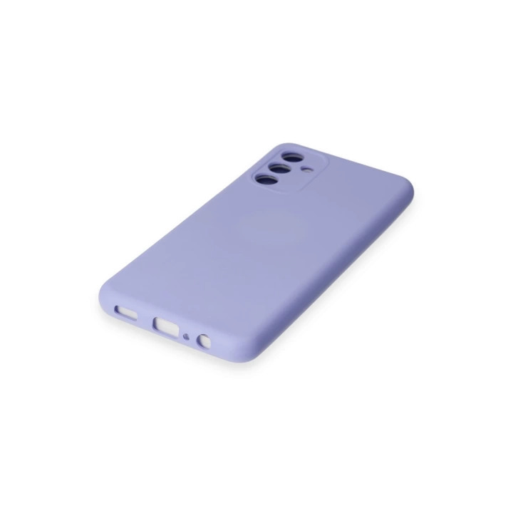 BFS  Samsung Galaxy A14 4G Kılıf Nano içi Kadife Silikon - Lila