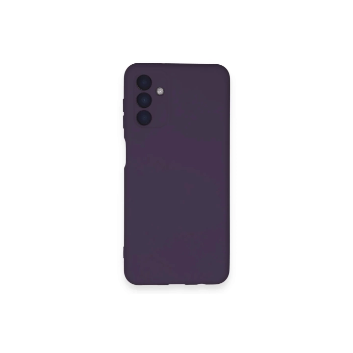 BFS  Samsung Galaxy A14 4G Kılıf Nano içi Kadife Silikon - Mor