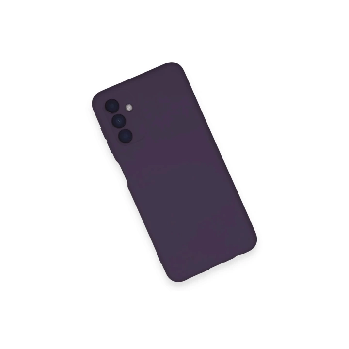 BFS  Samsung Galaxy A14 4G Kılıf Nano içi Kadife Silikon - Mor