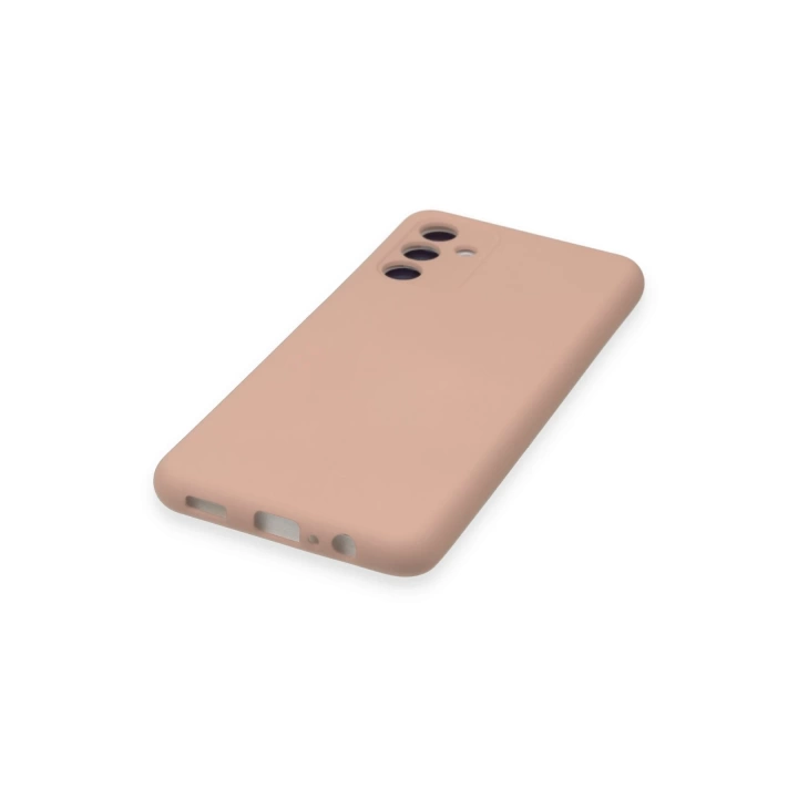 BFS  Samsung Galaxy A14 4G Kılıf Nano içi Kadife Silikon - Pudra