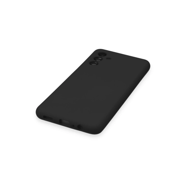 BFS  Samsung Galaxy A14 4G Kılıf Nano içi Kadife Silikon - Siyah