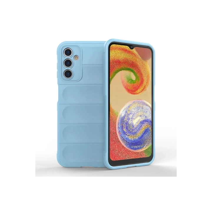 BFS  Samsung Galaxy A14 4G Kılıf Optimum Silikon - Sky Blue