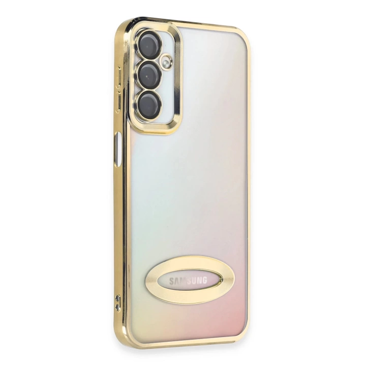 BFS  Samsung Galaxy A14 4G Kılıf Slot Silikon - Gold