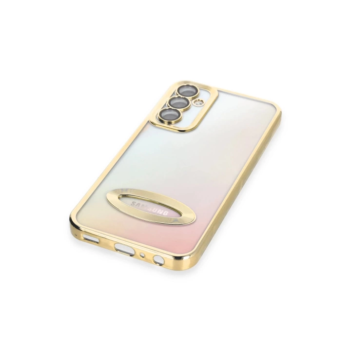 BFS  Samsung Galaxy A14 4G Kılıf Slot Silikon - Gold
