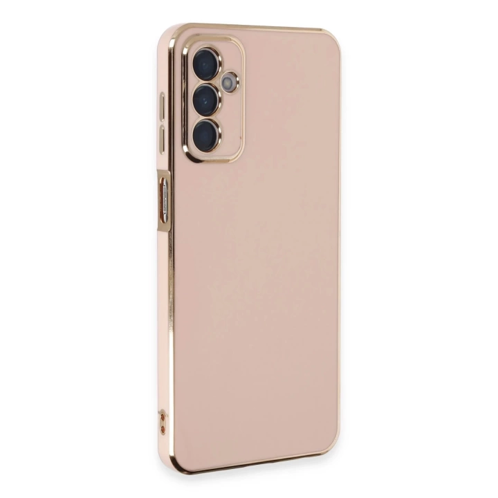 BFS Samsung Galaxy A14 4G Kılıf Volet Silikon - Pembe