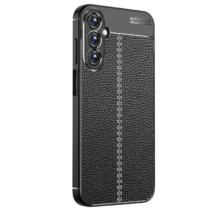 BFS  Samsung Galaxy A15 4G Kılıf Auto Focus Kapak - Siyah