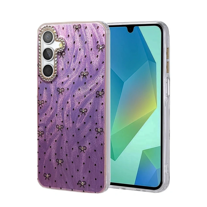 BFS Samsung Galaxy A15 4G Kılıf Blade Aynalı Desenli Kapak - Desen 2