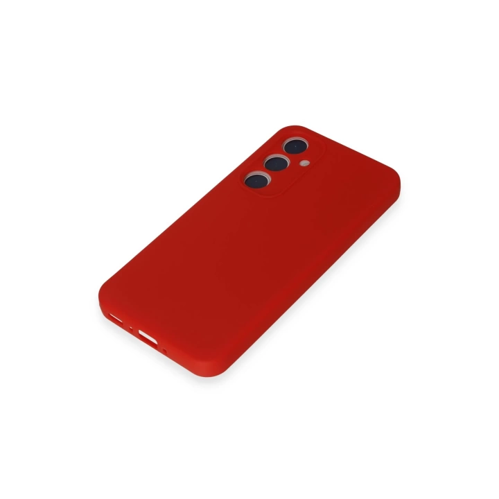 BFS  Samsung Galaxy A15 4G Kılıf First Silikon - Kırmızı