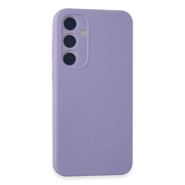 BFS  Samsung Galaxy A15 4G Kılıf First Silikon - Lila