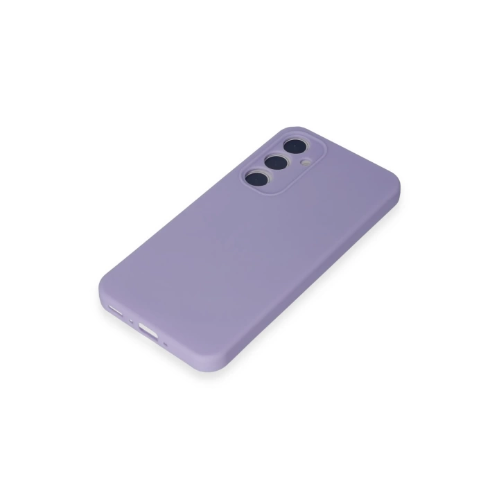 BFS  Samsung Galaxy A15 4G Kılıf First Silikon - Lila