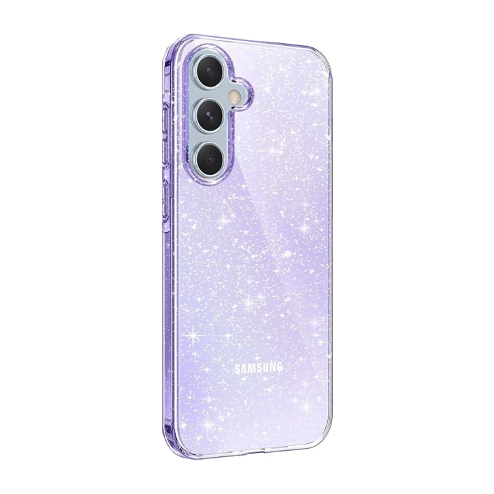 BFS  Samsung Galaxy A15 4G Kılıf Glow Kapak - Mor