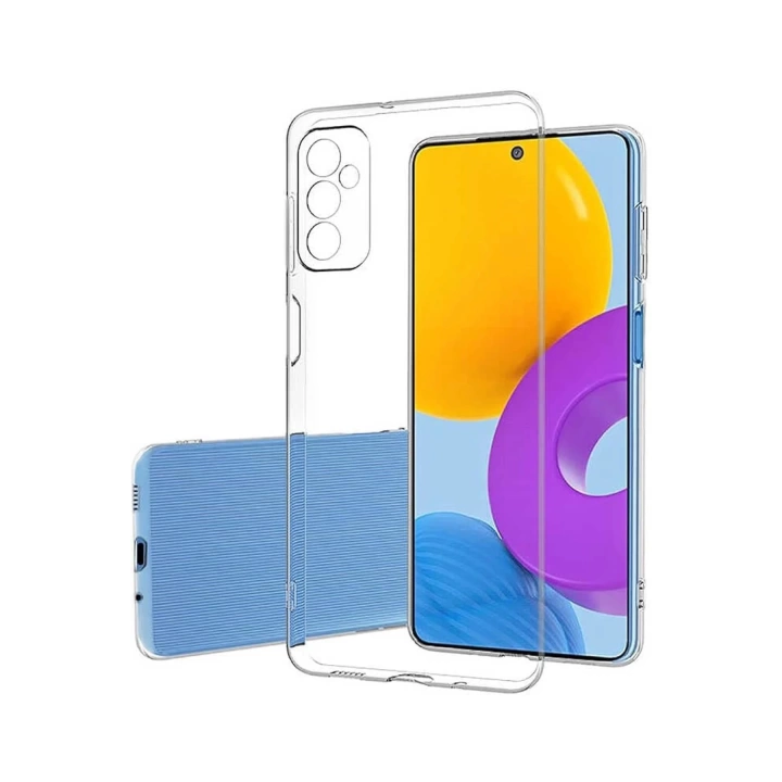 BFS  Samsung Galaxy A15 4G Kılıf Lüx Şeffaf Silikon