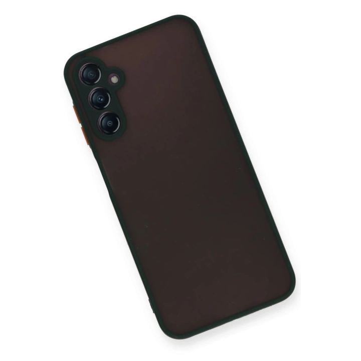 BFS  Samsung Galaxy A15 4G Kılıf Montreal Silikon Kapak - Siyah