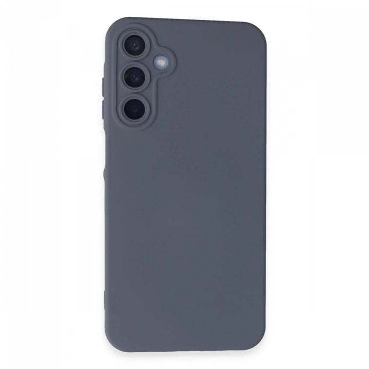 BFS  Samsung Galaxy A15 4G Kılıf Nano içi Kadife Silikon - Gri