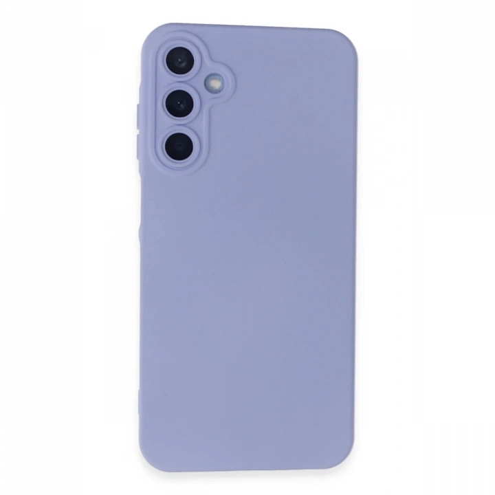 BFS  Samsung Galaxy A15 4G Kılıf Nano içi Kadife Silikon - Lila