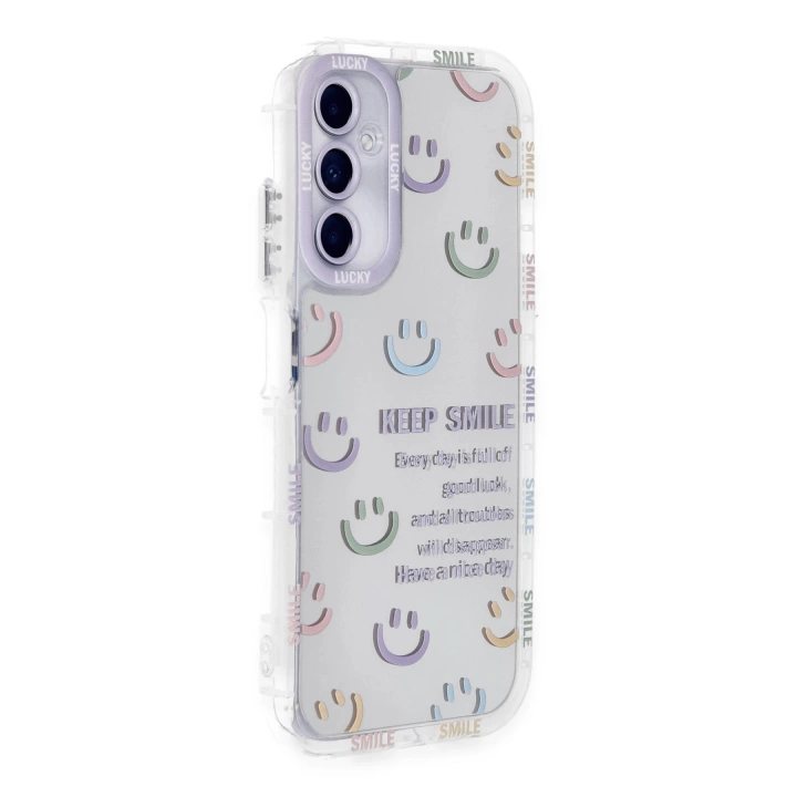 BFS  Samsung Galaxy A15 4G Kılıf Reflexion Desenli Kapak - Desen 2