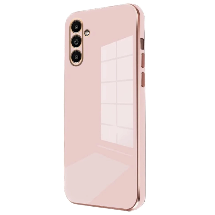 BFS  Samsung Galaxy A15 4G Kılıf Volet Silikon - Pembe