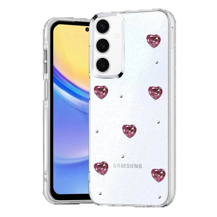 BFS Samsung Galaxy A16 5G Fiyonk Desenli Kapak - Desen 4