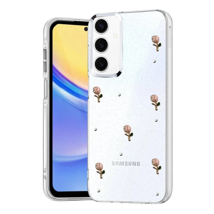 BFS  Samsung Galaxy A16 5G Fiyonk Desenli Kapak - Desen 6
