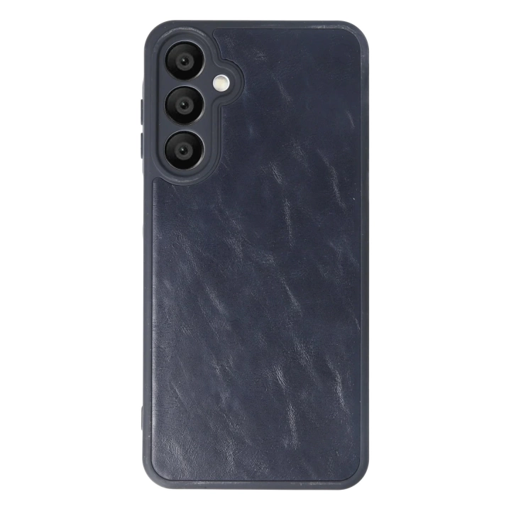 BFS Samsung Galaxy A16 5G Kılıf Aras Deri Kapak - Lacivert