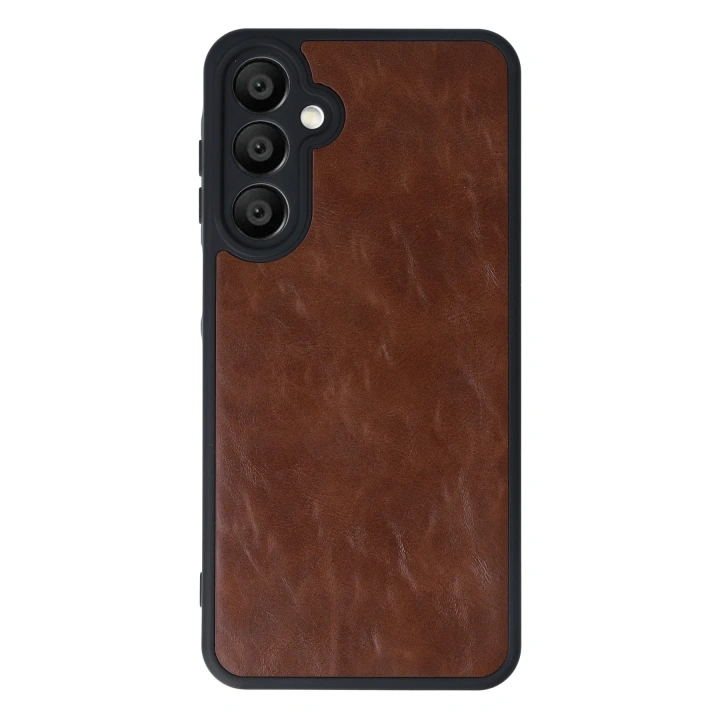 BFS  Samsung Galaxy A16 5G Kılıf Aras Deri Kapak - Taba